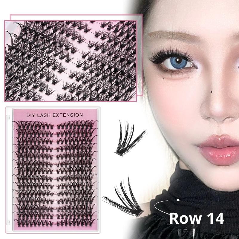 14 Rows DIY Lashes Extension C - đánh giá và giá Eyelash Extension Or Extensions