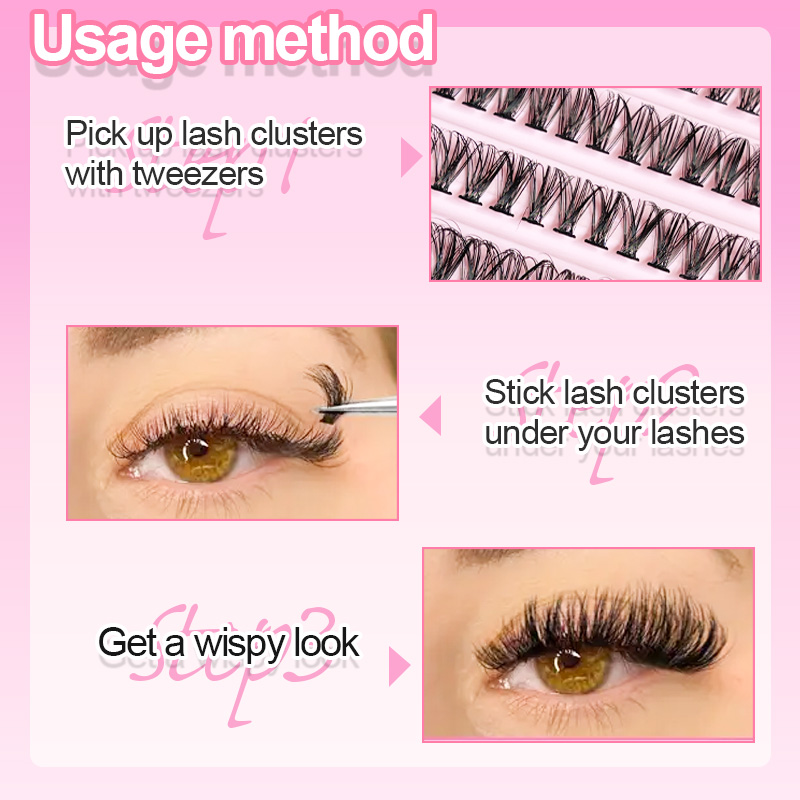 Individual Lashes Eyelash tuft - đánh giá và giá Eyelash Extension Equipment