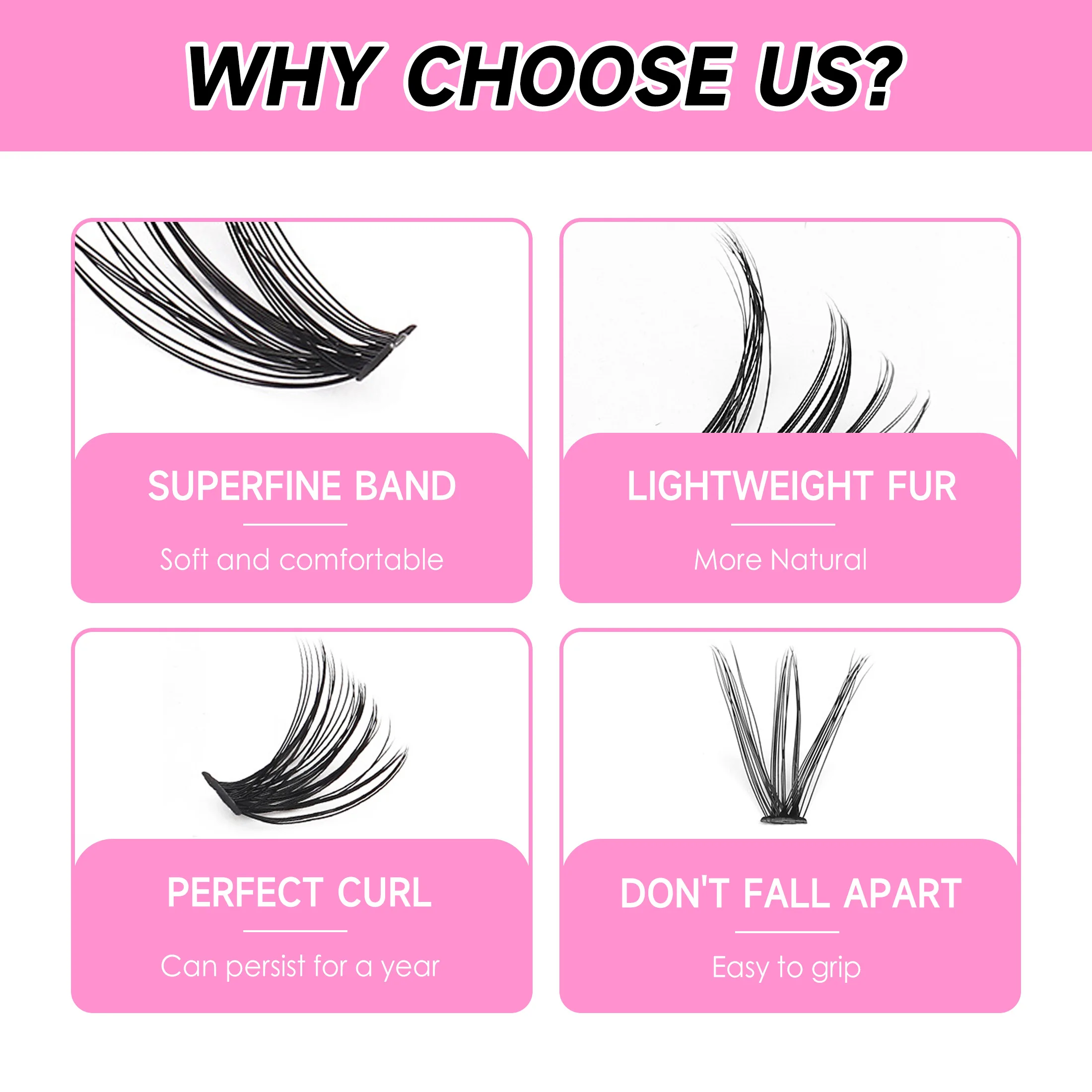 DIY Cluster Extension Lashes K - đánh giá và giá Eyelash Extension Equipment