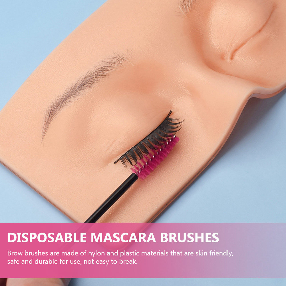50Pcs Eyebrow Lash Brush Dispo - đánh giá và giá Eyelash Extension Eyelash