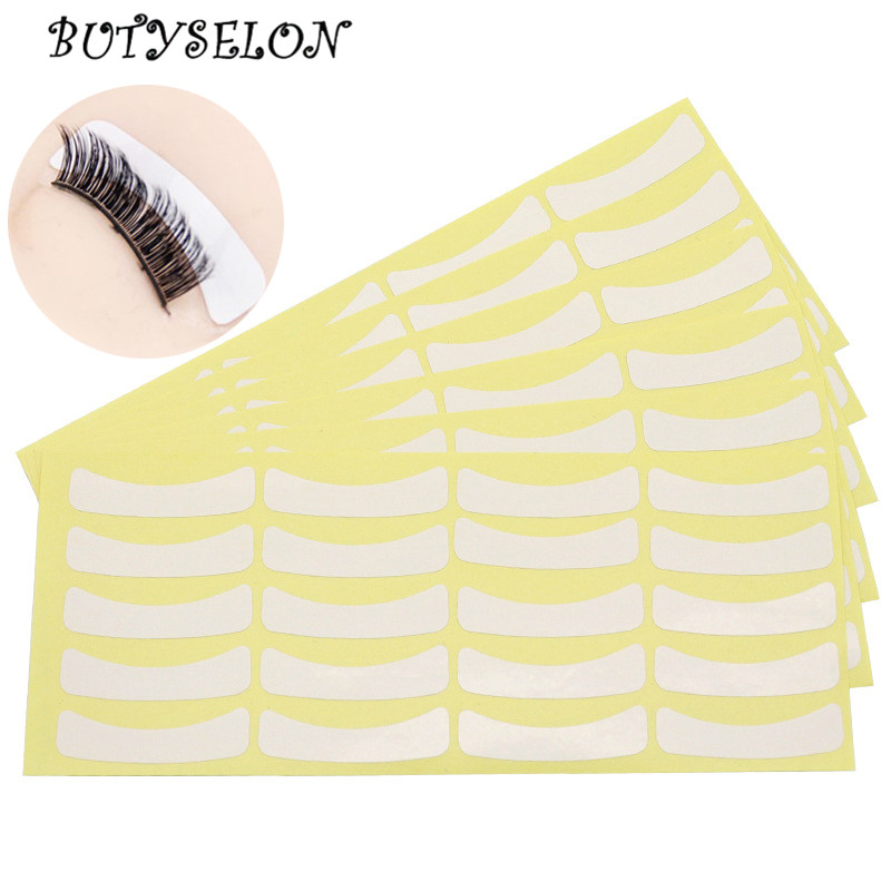 100 Đôi Cây Nối Mi Giấy Miếng  - đánh giá và giá Eyelash Extension Equipment