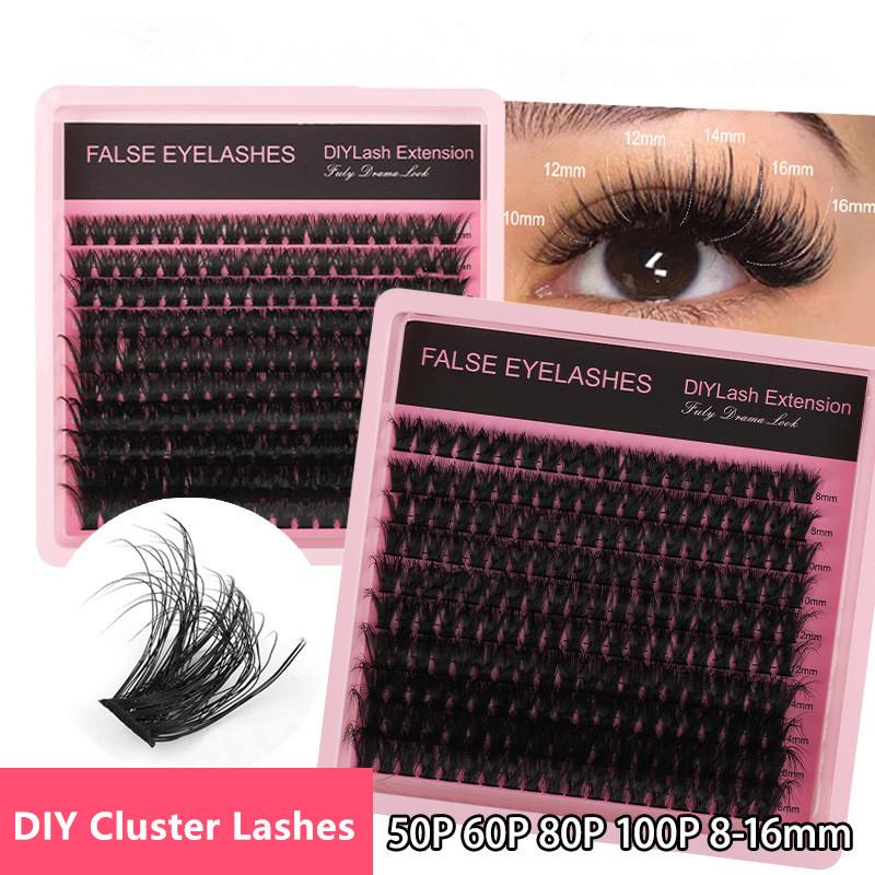 D Curl Fluffy Lash Clusters Mi - đánh giá và giá Eyelash Extension Or Extensions