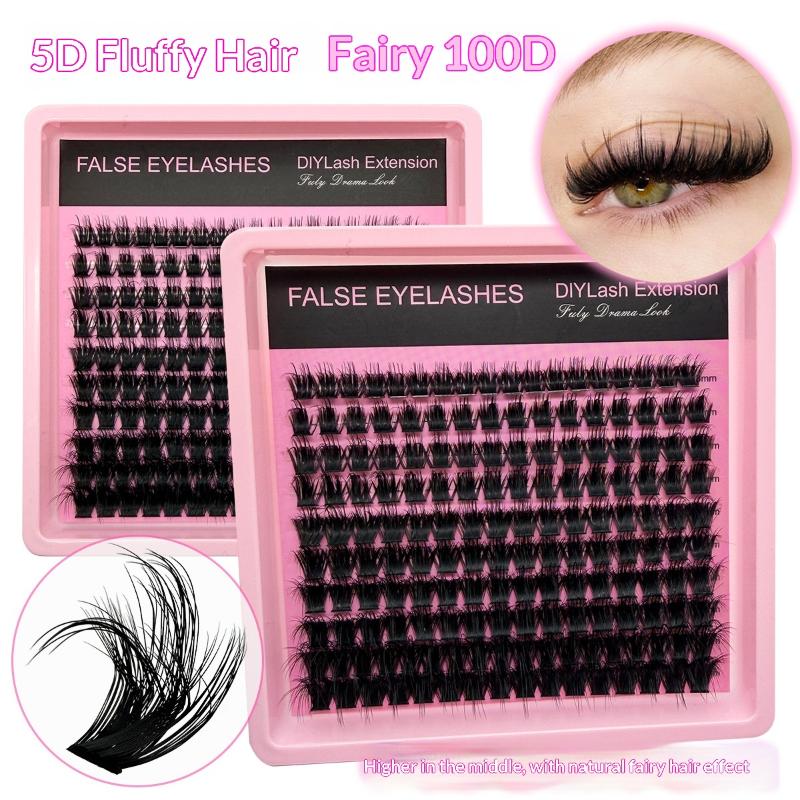 D Curl Fluffy Lash Clusters Mi - đánh giá và giá Eyelash Extension Or Extensions