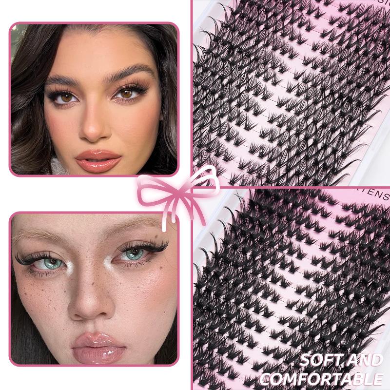 14 Rows DIY Lashes Extension C - đánh giá và giá Eyelash Extension Or Extensions