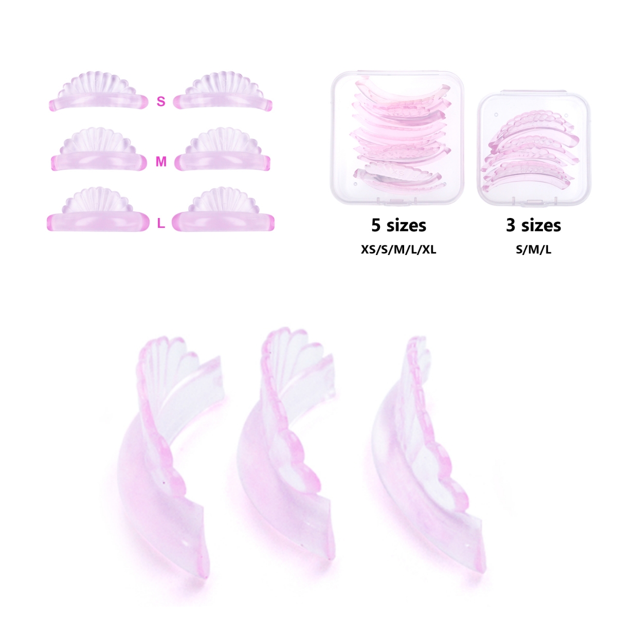 3Pairs or 5Pairs  Lash Lift Si - đánh giá và giá Eyelash Extension Or Extensions