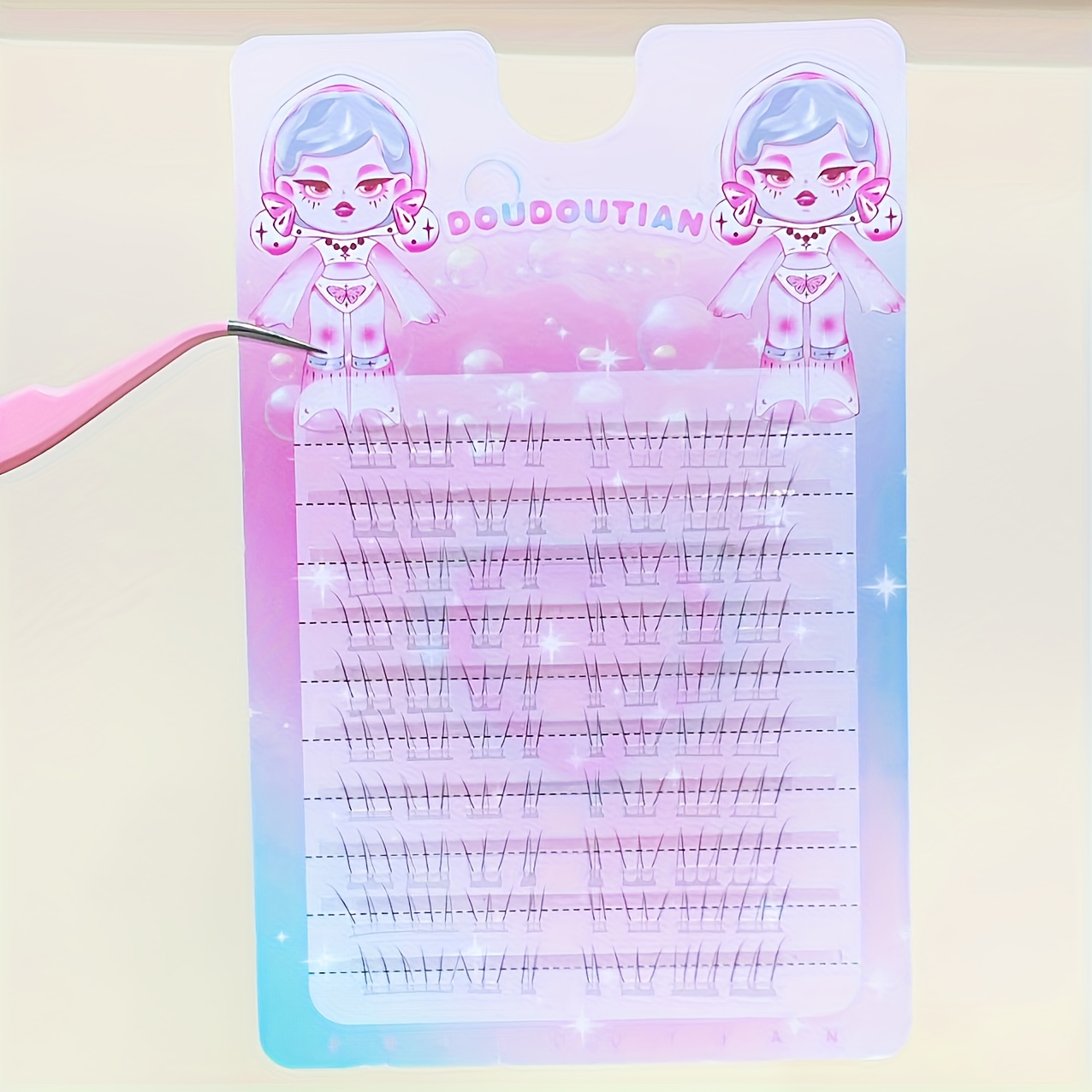 Duoduotian Cat Paw Lower Eyela - đánh giá và giá Eyelash Extension Eyelash