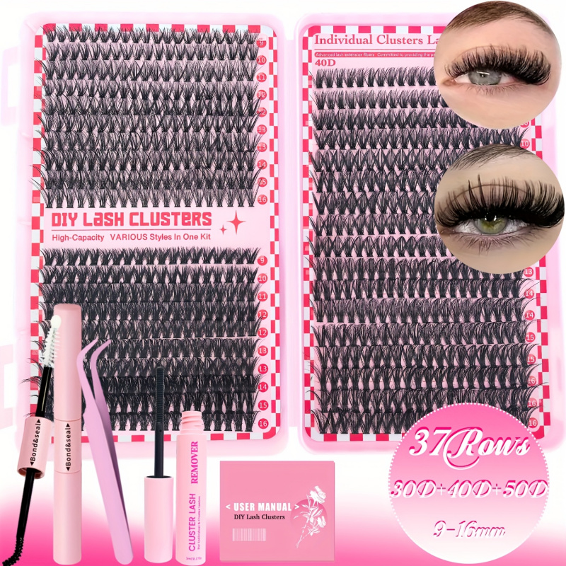740/200pcsCluster Eyelash Exte - đánh giá và giá Eyelash Extension Equipment